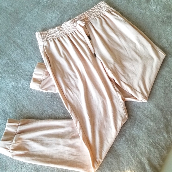 KYODAN Day-to-Day Low-Key Joggers in Heathered Pink - Picture 4 of 16